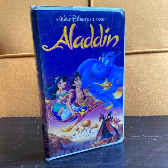 Disney Other - Aladdin Disney VHS Tap A Walt Classic (Not Tested)